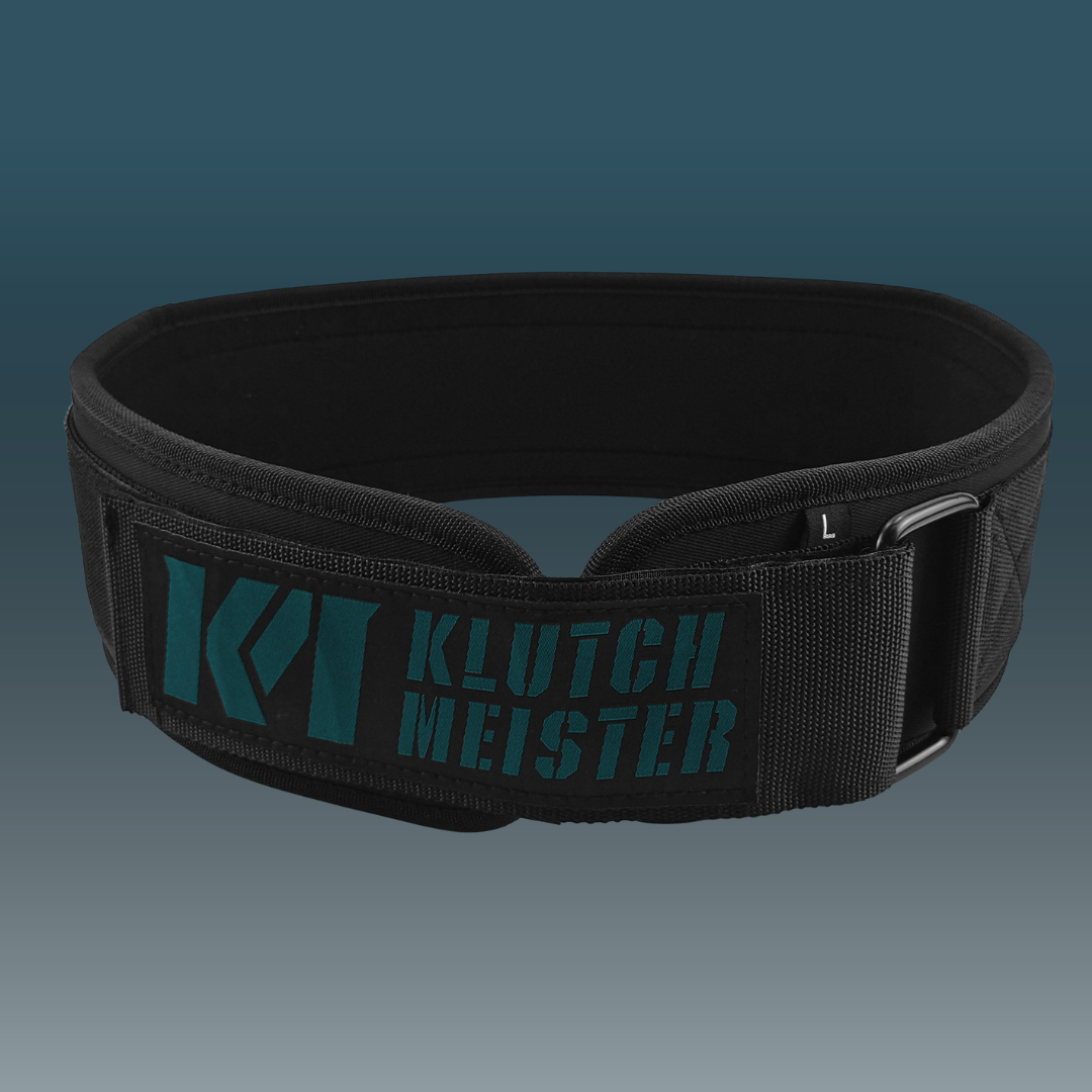 Klutch Meister Endurance Neoprene Weightlifting belt (White Logo ...